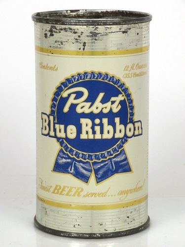 1950 Pabst Blue Ribbon Beer 12oz 111-31.2 Milwaukee, Wisconsin