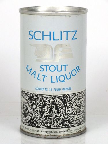 1970 Schlitz Stout Malt Liquor 12oz T121-33 Milwaukee, Wisconsin