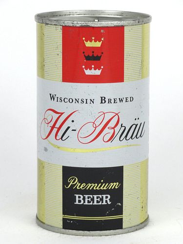 1960 Hi-Brau Premium Beer 12oz 81-39 Monroe, Wisconsin