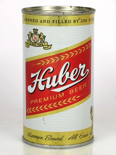 1960 Huber Premium Beer 12oz 84-09 Monroe, Wisconsin