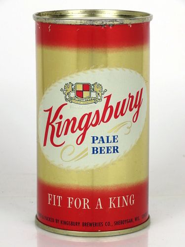 1952 Kingsbury Beer 12oz 88-09.2 Sheboygan, Wisconsin