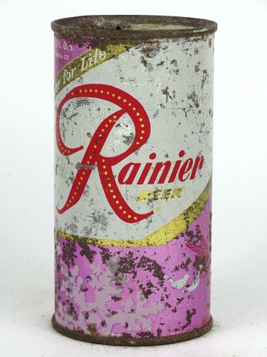 1958 Rainier Jubilee Beer 11oz Spokane, Washington