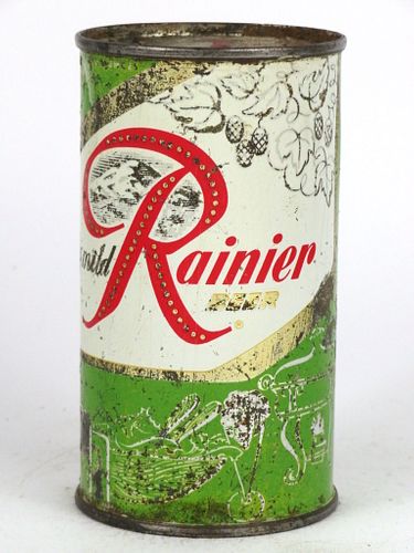 1956 Rainier Jubilee Beer 12oz L118-15 Spokane, Washington