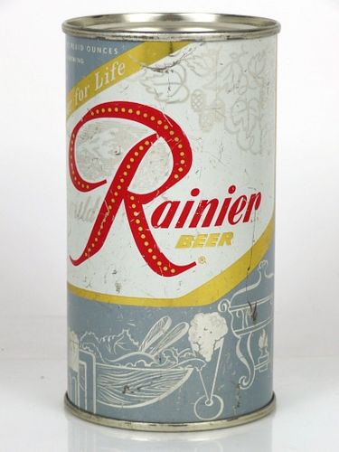 1956 Rainier Jubilee Beer 12oz L118-15 Spokane, Washington