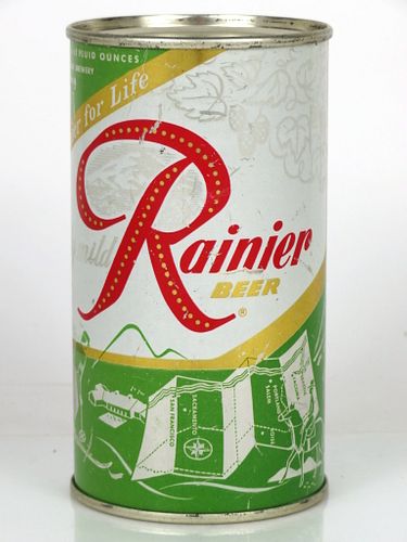 1956 Rainier Jubilee Beer 12oz Spokane, Washington