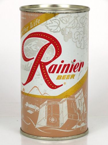 1956 Rainier Jubilee Beer 12oz Spokane, Washington