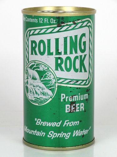 1967 Rolling Rock Premium Beer 12oz T116-17s Latrobe, Pennsylvania