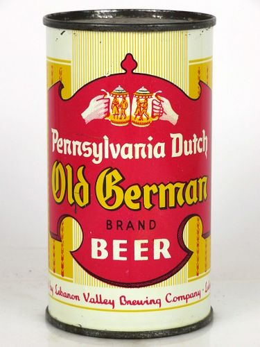 1958 Old German Beer 12oz 106-38V Lebanon, Pennsylvania