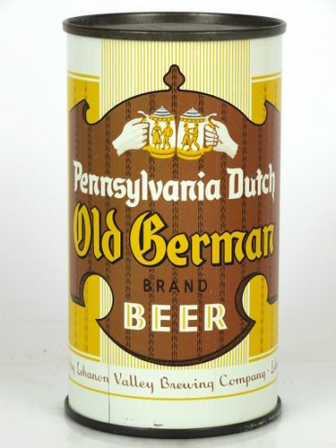 1953 Old German Beer 12oz 106-39 Lebanon, Pennsylvania