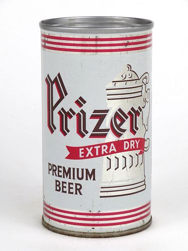 1968 Prizer Premium Beer 12oz 117-12 Reading, Pennsylvania
