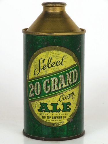 1947 20 Grand Cream Ale 12oz 187-26 Cincinnati, Ohio