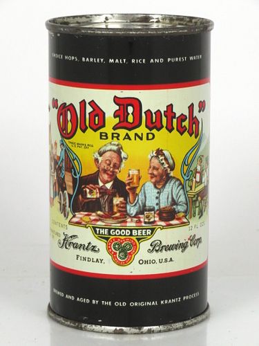 1953 Old Dutch Beer 12oz 106-04 Findlay, Ohio