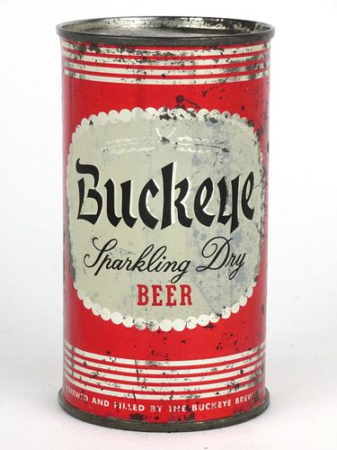 1959 Buckeye Beer 12oz 43-08 Toledo, Ohio