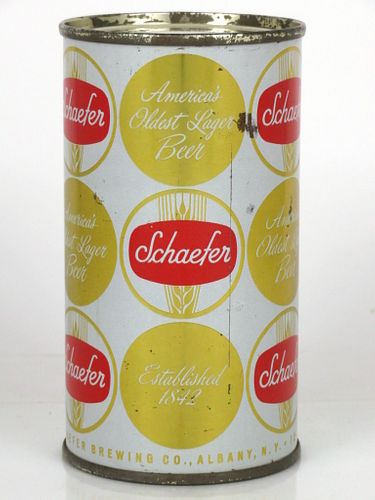 1960 Schaefer Beer 12oz 127-35 Albany, New York