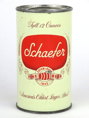 1959 Schaefer Beer 12oz 127-34.1 Albany, New York