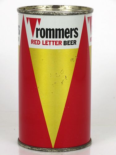 1955 Trommers Red Letter Beer 12oz 139-39 Brooklyn, New York