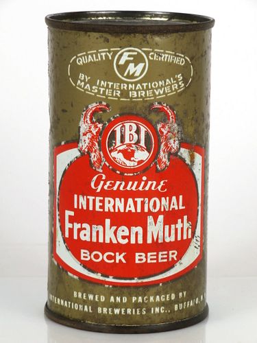 1959 International Franken Muth Bock Beer 12oz 85-24 Buffalo, New York