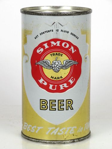 1959 Simon Pure Beer 12oz 134-23 Buffalo, New York