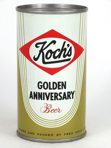 1967 Koch's Golden Anniversary Beer 12oz T85-30 Dunkirk, New York