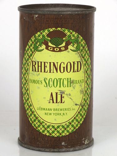 1948 Rheingold Scotch Ale 12oz 123-24 Brooklyn, New York