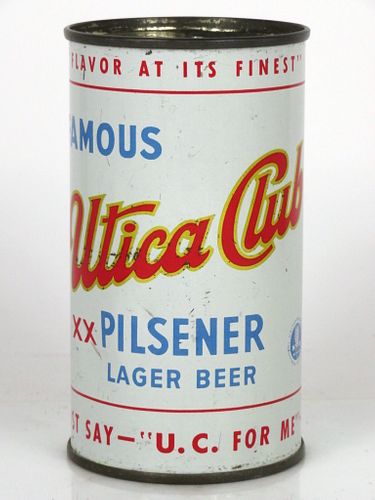 1950 Utica Club Pilsener Beer 12oz 142-22 Utica, New York