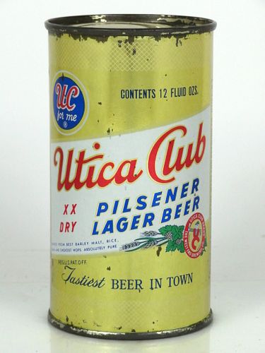 1953 Utica Club Pilsener Lager Beer 12oz 142-24 Utica, New York