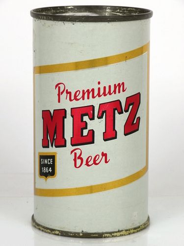 1958 Metz Premium Beer 12oz 99-17.1 Omaha, Nebraska