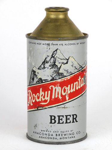 1952 Rocky Mountain Beer 12oz 182-07 Anaconda, Montana