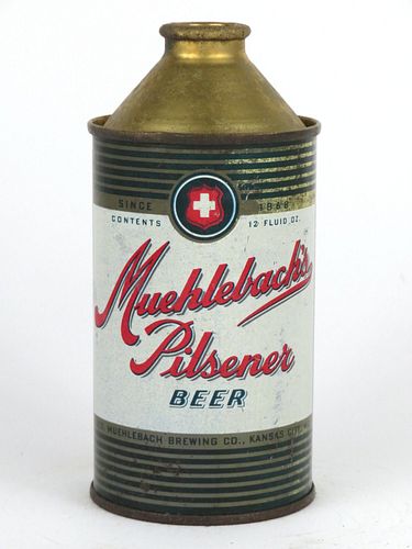 1947 Muehlebach's Pilsener Beer 12oz 174-12 Kansas City, Missouri