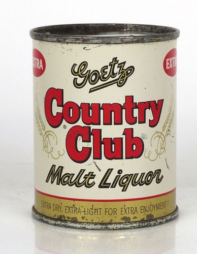 1955 Goetz Country Club 8oz 240-17.2 St. Joseph, Missouri