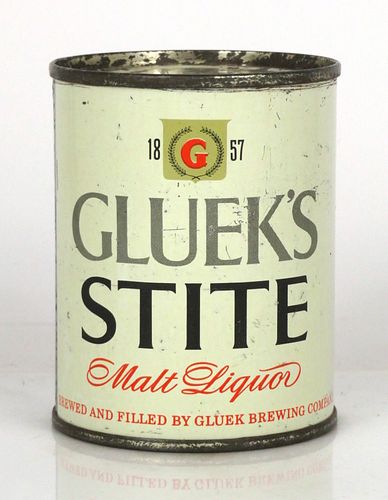 1959 Gluek's Stite Malt Liquor 8oz 241-07 Minneapolis, Minnesota