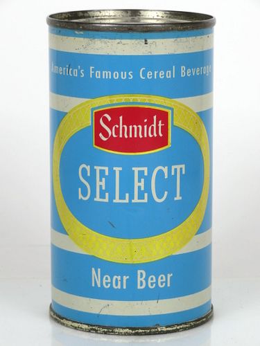 1962 Schmidt Select Near Beer 12oz 131-07 Saint Paul, Minnesota