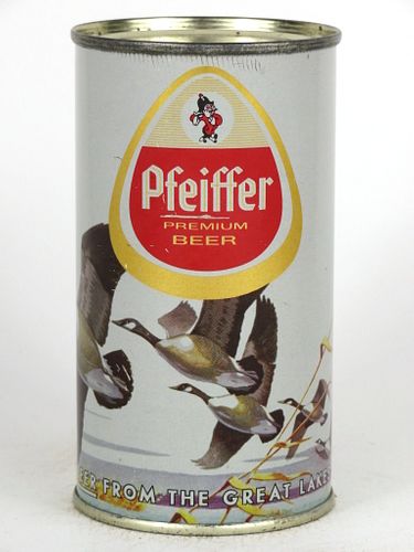 1957 Pfeiffer Premium Beer (Canadian Geese) 12oz 114-19 Detroit, Michigan