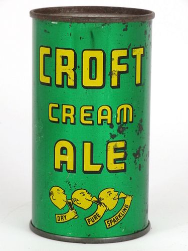 1945 Croft Cream Ale "Lemon Heads" 12oz 52-24 Boston, Massachusetts