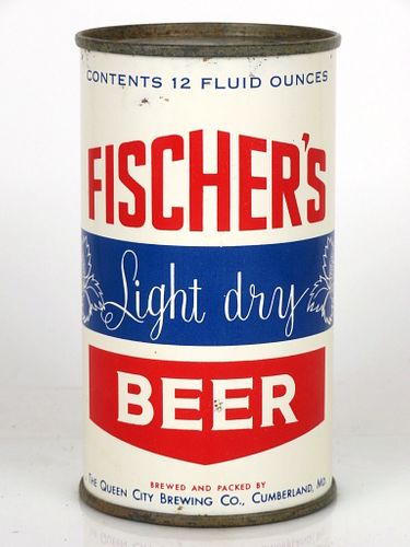 1952 Fischer's Light Dry Beer 12oz 63-27.2 Cumberland, Maryland