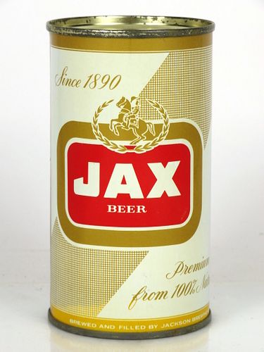 1962 Jax Beer 12oz 86-20 New Orleans, Louisiana