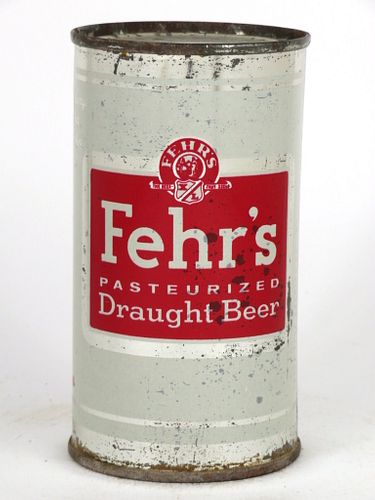 1960 Fehr's Pasteurized Draught Beer 12oz 62-35 Louisville, Kentucky