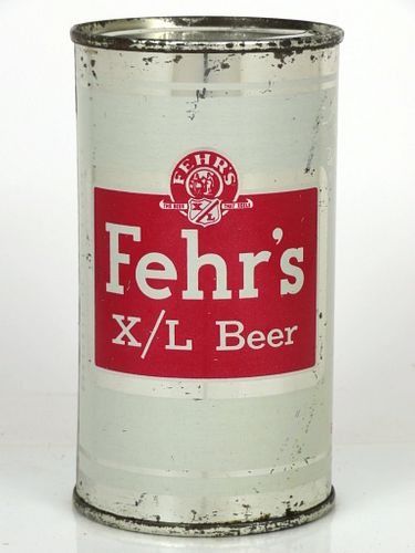 1960 Fehr's X/L Beer 12oz 62-34 Louisville, Kentucky