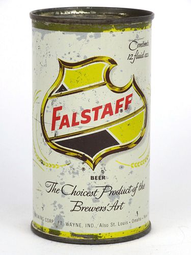 1955 Falstaff Beer (Military Use Lid) 12oz 41-06 Fort Wayne, Indiana
