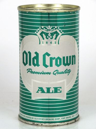 1960 Old Crown Ale 12oz 105-21 Fort Wayne, Indiana