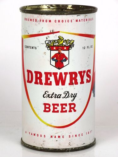 1957 Drewrys Extra Dry Beer 12oz 57-04.2 South Bend, Indiana