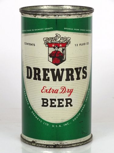 1955 Drewrys Extra Dry Beer (Sports) 12oz 56-19 South Bend, Indiana