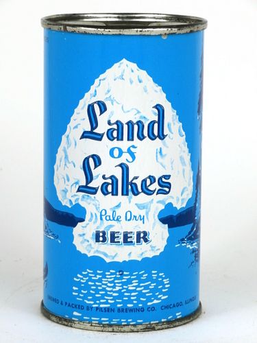 1960 Land Of Lakes Beer 12oz 91-01.2 Chicago, Illinois