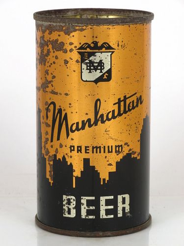 1938 Manhattan Premium Beer 12oz OI-518 Chicago, Illinois