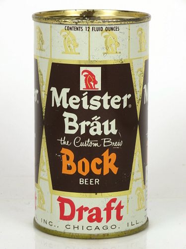 1967 Meister Brau Bock 12oz 99-08 Chicago, Illinois