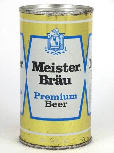 1968 Meister Brau Premium Beer 12oz 99-07 Chicago, Illinois
