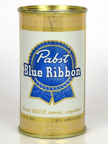 1954 Pabst Blue Ribbon Beer 12oz 110-13 Peoria Heights, Illinois