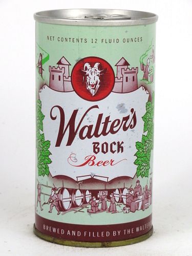1966 Walter's Bock Beer 12oz T133-26u Pueblo, Colorado