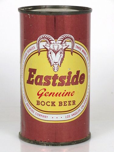 1954 Eastside Bock 12oz 58-22 Los Angeles, California