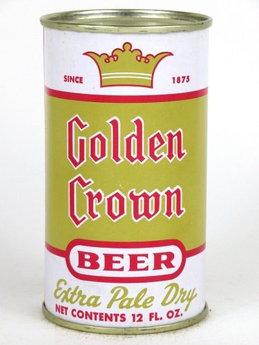 1967 Golden Crown Beer 12oz 72-35 Los Angeles, California